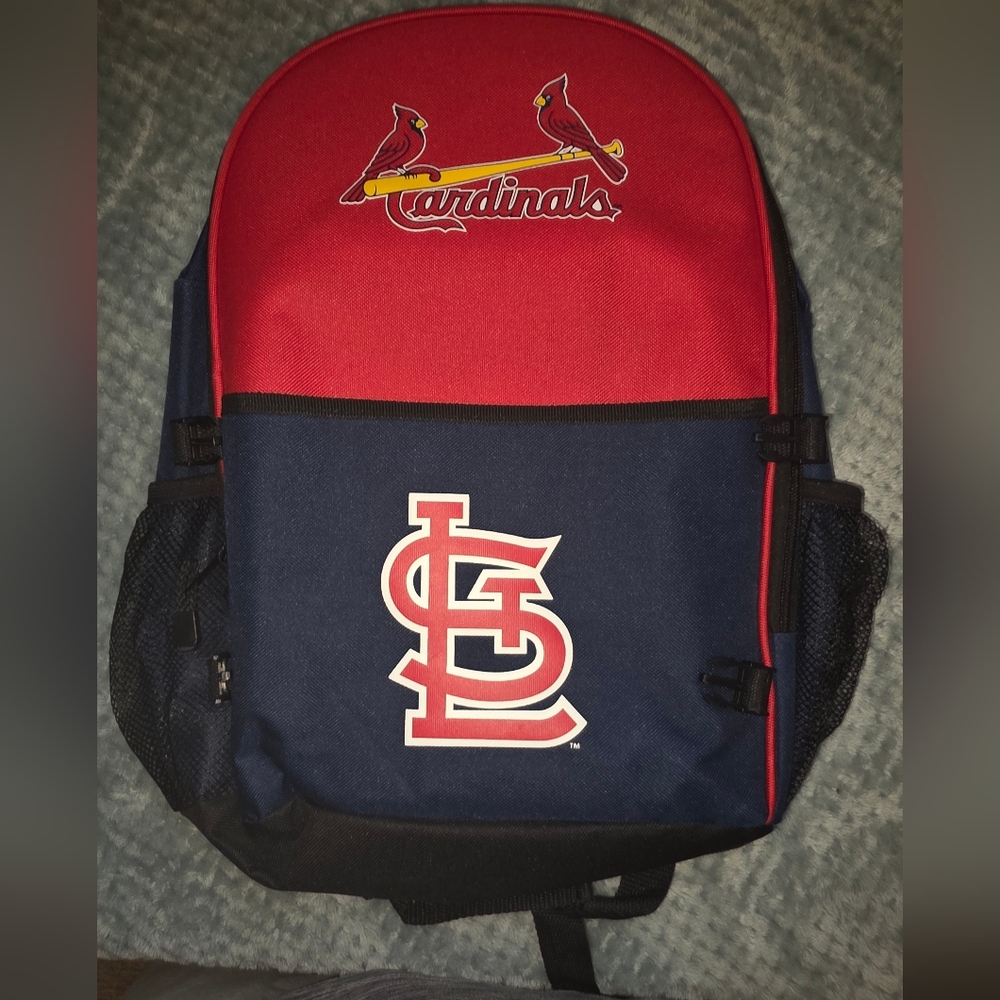 Cardinals Red and Navy Backpack